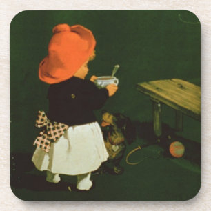 Posavasos Publicidad de poster para la 'malta Coffee de