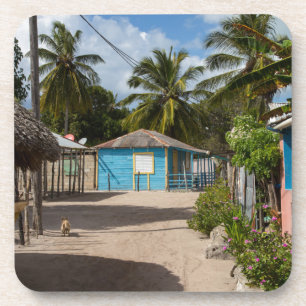 Posavasos Pueblo Mano Juan en Saona República Dominicana