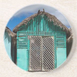 Posavasos pueblo Mano Juan en Saona República Dominicana