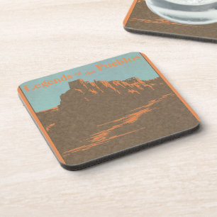 Posavasos Pueblos Taos Antiguos Nuevo México, Arte de Póster