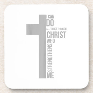 Posavasos Puedo Hacer Todas Las Cosas A Través De Cristo Que