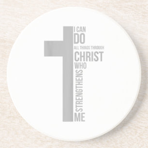 Posavasos Puedo Hacer Todas Las Cosas A Través De Cristo Que