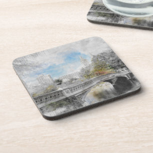 Posavasos Puente acuático en la montaña rusa Central Park Ne