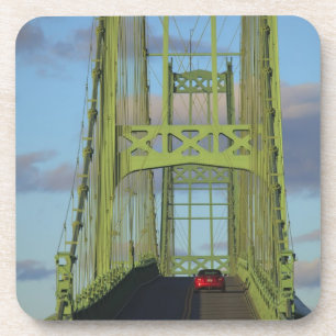 Posavasos Puente colgante hacia Little Deer Isle
