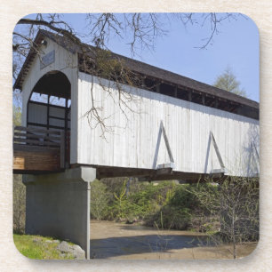 Posavasos Puente Cubierto Antelope Creek, construido en 1922