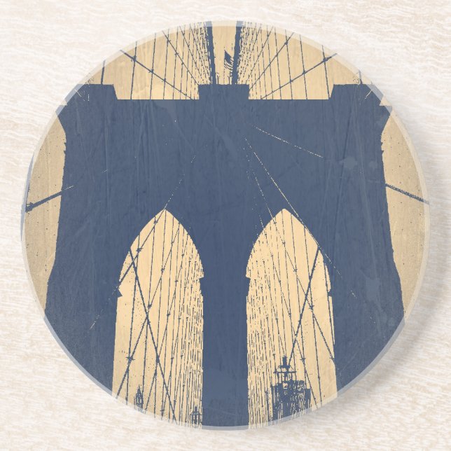 Posavasos Puente de Brooklyn (Frente)
