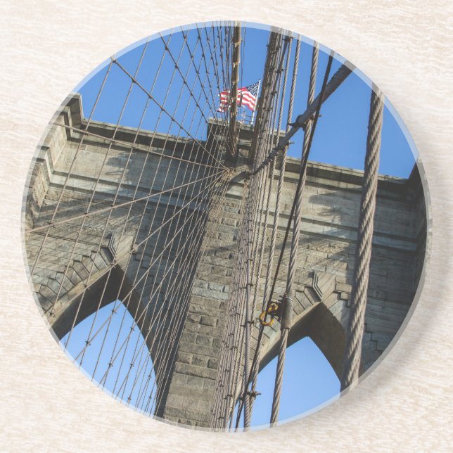 Posavasos Puente de Brooklyn 02 (Frente)