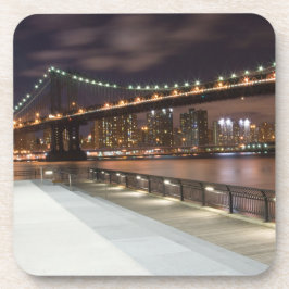 Posavasos Puente de Manhattan y Skyline NYC