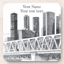 Posavasos Puente de metro