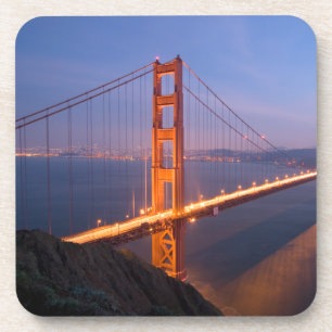 Posavasos Puente Golden Gate al atardecer