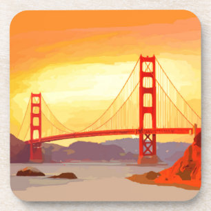 Posavasos Puente Golden Gate de San Francisco