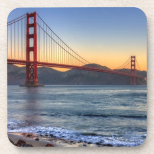 Posavasos Puente Golden Gate del rastro de San Francisco Bay