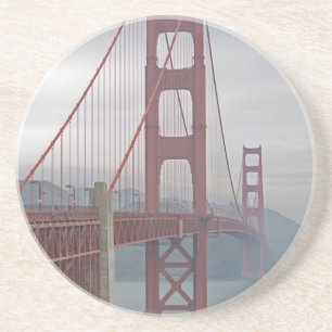Posavasos Puente Golden Gate en niebla