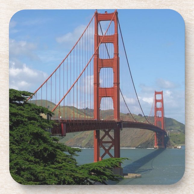 Posavasos Puente Golden Gate, San Francisco (Frente)