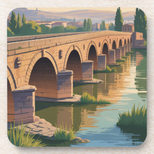 Posavasos Puente romano Salamanca España