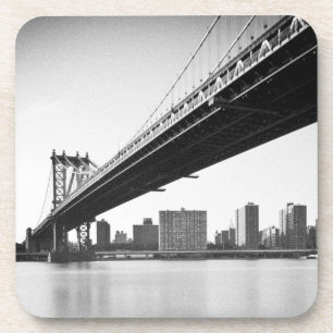 Posavasos Puente y horizonte, Nueva York, los E.E.U.U. de