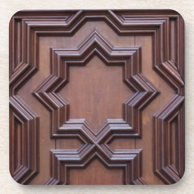 Posavasos Puerta de la Iglesia Española de la Puerta de Dios (Frente)