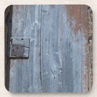 Posavasos Puerta de madera rota y ruidosa