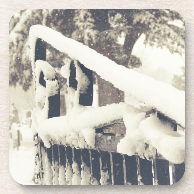 Posavasos Puerta del Cementerio del Invierno (Frente)