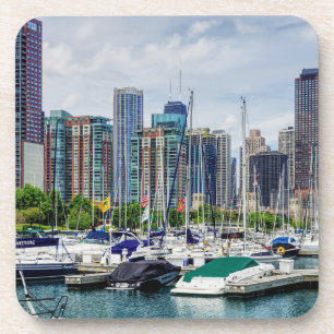 Posavasos Puerto de Chicago