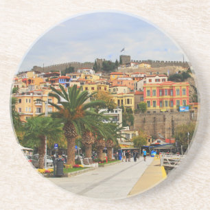 Posavasos Puerto de Kavala, montaña rusa de Grecia