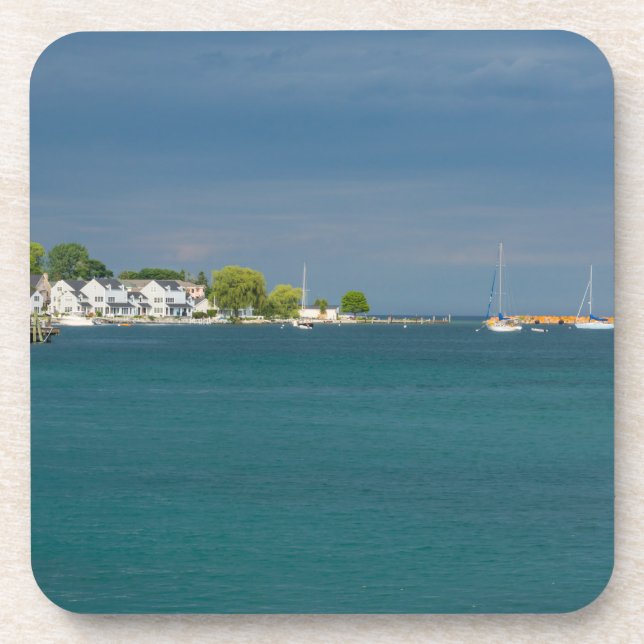 Posavasos Puerto Isla Mackinac (Frente)