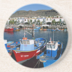 Posavasos Puerto Pesquero, Puerto de Mogan, Gran Canaria,