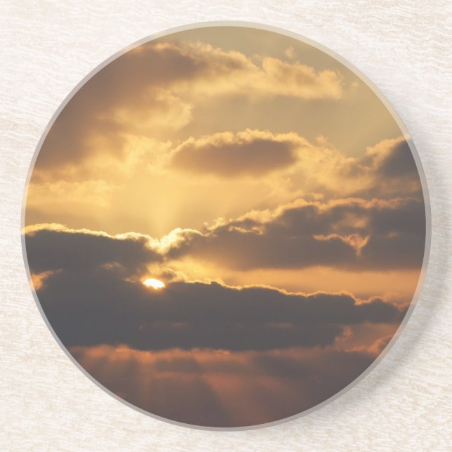 Posavasos Puesta de sol (Frente)