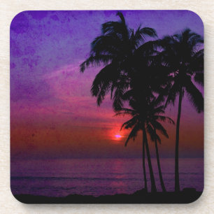 Posavasos Puesta de sol de PixDezines