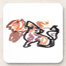 Posavasos Puesta de sol de Wolf Autumn