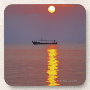 Posavasos Puesta del sol y mar 2