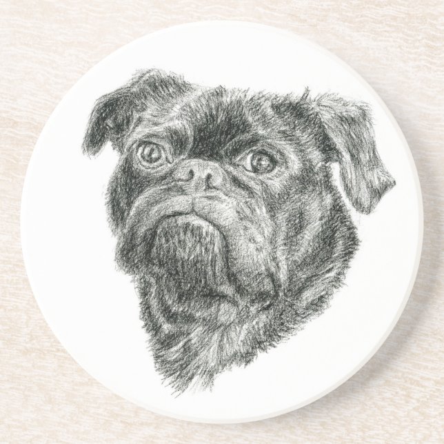 Posavasos Pug (Frente)