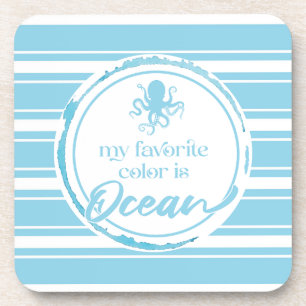 Posavasos Pulpo Azul Costero