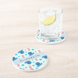 Posavasos Pulpo pirata, medusa pirata, mar, tu nombre