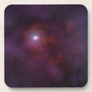Posavasos Pulsar Viento De Una Estrella De Neutrón.
