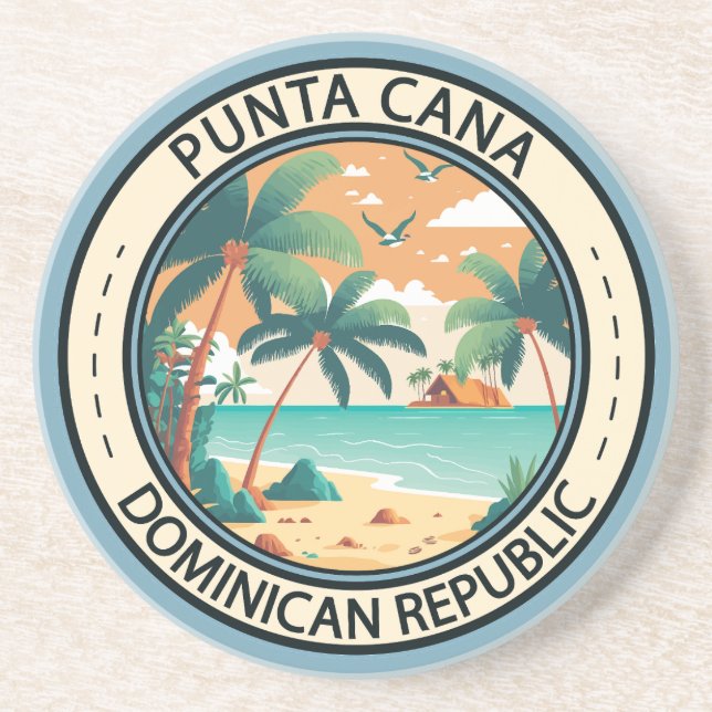 Posavasos Punta Cana Insignia de Hut (Frente)