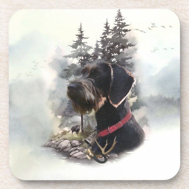 Posavasos Puntero cableado alemán, GWP (Frente)