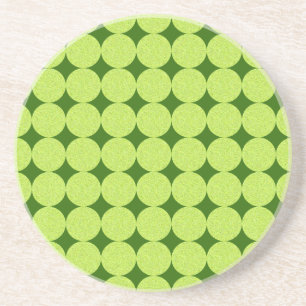 Posavasos Puntos de polka y diamantes de Shirley Taylor