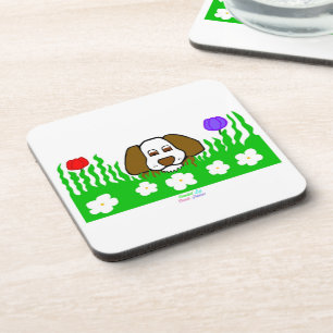 Posavasos Pup N Reproducir la escoria de plástico dura