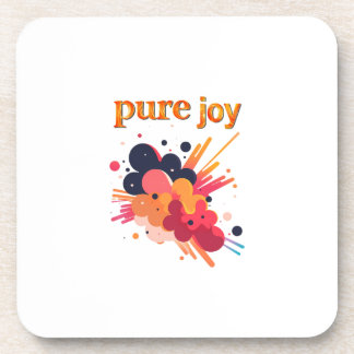 Posavasos "Pure Joy, pure you.” Positive Vibes Street Wear 