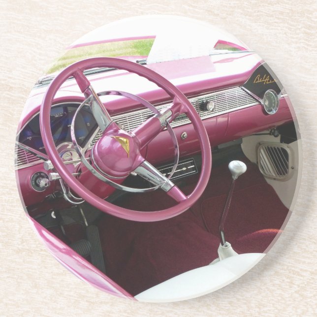 Posavasos Purple Chevy Bel Air (Frente)