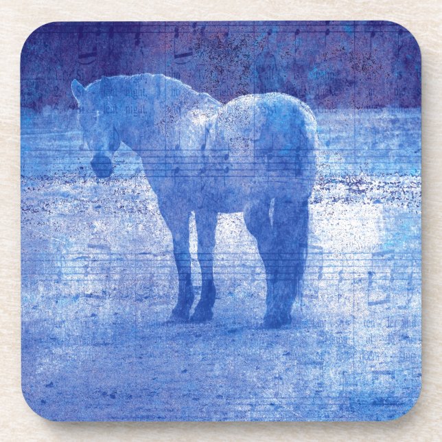 Posavasos Purple Equine (Frente)