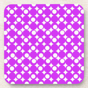 Posavasos Purple Mod Ball Design @ Emporio Moffa