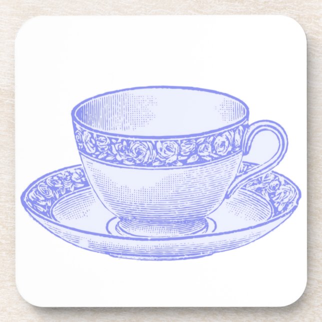 Posavasos Purple Teacup (Frente)