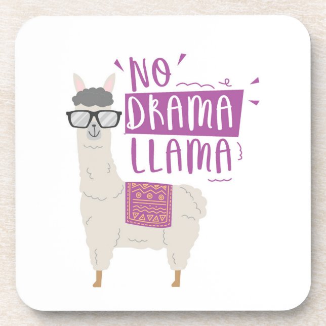 Posavasos Púrpura ninguna llama del drama (Frente)