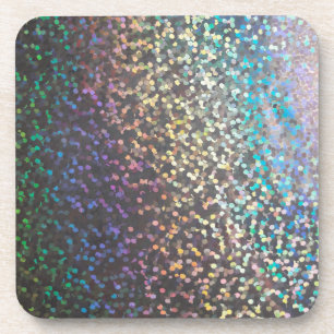 Posavasos Purpurina bokeh sparkke print