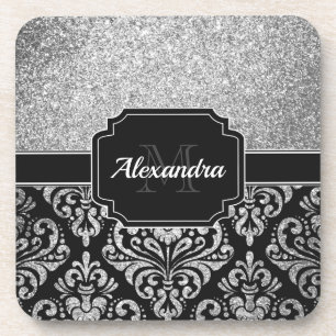 Posavasos Purpurina Damask