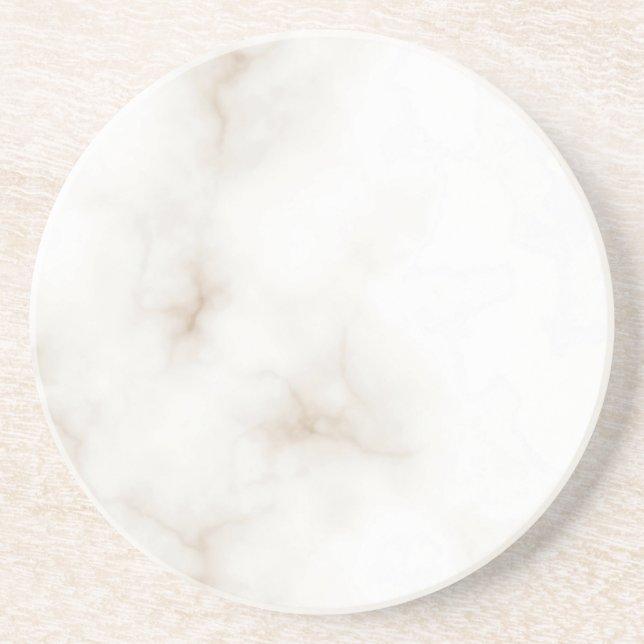 Posavasos Purpurina de textura de piedra de pastel de mármol (Frente)