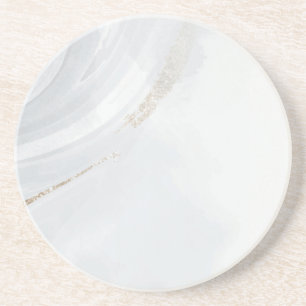 Posavasos Purpurina de textura de piedra de pastel de mármol