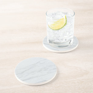 Posavasos Purpurina de textura de piedra de pastel de mármol